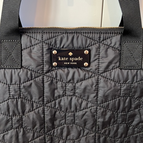 NWOT Kate Spade Quilted Zippered Bag - Picture 2 of 6